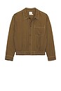view 3 of 5 Keith Blouson Shirt Jacket in Olive