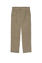 view 4 of 5 Garrett Wide Leg Cargo Pants in Faded Olive