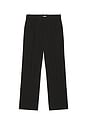 view 5 of 5 Julian Pleated Trouser in Black