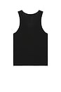 view 2 of 3 Ribbed Tank in Black