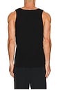 view 2 of 4 Idris Ribbed Tank in Black