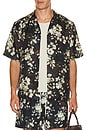 view 1 of 4 Casper Printed Silk Shirt in Floral Print