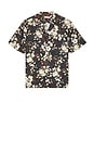 view 4 of 4 Casper Printed Silk Shirt in Floral Print