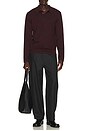 view 3 of 5 Reynolds Long Sleeve Polo in Fig