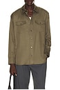 view 1 of 4 РУБАШКА CARTER REFINED WORKWEAR in Dark Olive