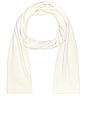 view 2 of 3 Wide Scarf in Ivory