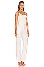 view 3 of 4 Zaid Jumpsuit in Ivory Multi