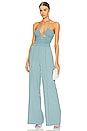 view 1 of 3 Gala Cut Out Jumpsuit in Celeste Blue