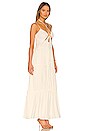 view 2 of 3 Lina Dress in Ivory