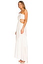 view 3 of 4 VESTIDO UN HOMBRO YVONNE in White