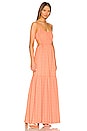 view 2 of 4 МАКСИ ПЛАТЬЕ LISA in Papaya