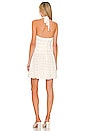 view 3 of 4 Bea Halter Mini Dress in White