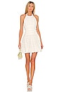 view 4 of 4 Bea Halter Mini Dress in White