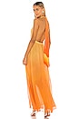 view 1 of 3 Ombre Halter Maxi Dress in Amber Ombre