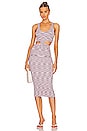 view 1 of 3 Colleen Tank Dress in Lavender Space Dye