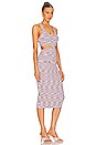 view 2 of 3 Colleen Tank Dress in Lavender Space Dye