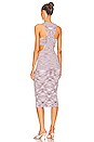 view 3 of 3 Colleen Tank Dress in Lavender Space Dye