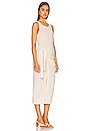 view 2 of 3 Flynn Wrap Cashmere Dress in Ivory