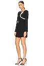 view 3 of 5 Katherine Diamante Cutout Mini Dress in Black