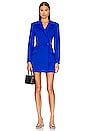 view 1 of 3 Kylo Cut Out Blazer Mini Dress in Cobalt