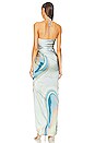 view 4 of 4 Hansel Marble Printed Gown in Laguna Marble Print