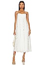 view 1 of 3 VESTIDO MIDI TORI in White