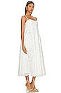 view 2 of 3 VESTIDO MIDI TORI in White