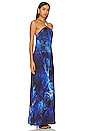 view 2 of 3 Sunnie Gown in Blue Rock Crystal Print