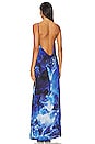 view 3 of 3 Sunnie Gown in Blue Rock Crystal Print