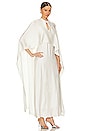 view 2 of 3 Amory Cape Dress in Ivory