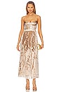 view 1 of 4 Brielle Bustier Gown in Blush