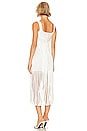 view 3 of 3 Darby Fringe Midi Dress in Ivory