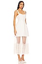 view 2 of 3 Callan Bustier Midi Dress in Ivory
