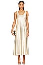 view 1 of 3 Rania Maxi Slip Dress in Champagne