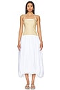 view 1 of 3 Pfeiffer Bustier Midi Dress in Natural Multi