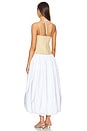 view 3 of 3 Pfeiffer Bustier Midi Dress in Natural Multi