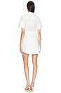 view 3 of 3 Marcy Mini Shirt Dress in White