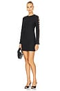 view 1 of 5 Tamera Longsleeve Mini Dress in Black