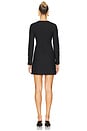 view 4 of 5 Tamera Longsleeve Mini Dress in Black