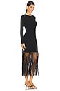 view 2 of 4 Sharron Maxi Fringe Dress in Black