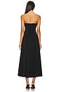 view 3 of 3 Dennison Bustier Midi Dress in Black