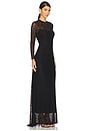 view 2 of 4 Stacy Longsleeve Gown in Black