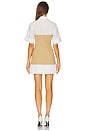 view 3 of 3 Crosby Short Sleeve Mini Dress in Khaki Multi