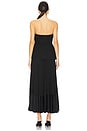 view 3 of 3 Prisca Bustier Midi Dress in Black
