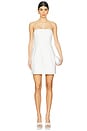 view 1 of 3 Arta Bustier Mini Dress in White