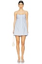 view 1 of 3 Kendall Twisted Button Front Dress in Periwinkle Sky