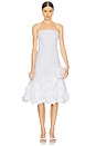 view 1 of 3 Bella Floral Dress in White