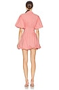 view 3 of 3 Cleo Balloon Mini Dress in Dusty Rose