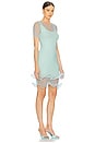 view 2 of 3 Jett Short Sleeve Mini Dress in Seafoam