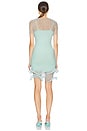 view 3 of 3 Jett Short Sleeve Mini Dress in Seafoam
